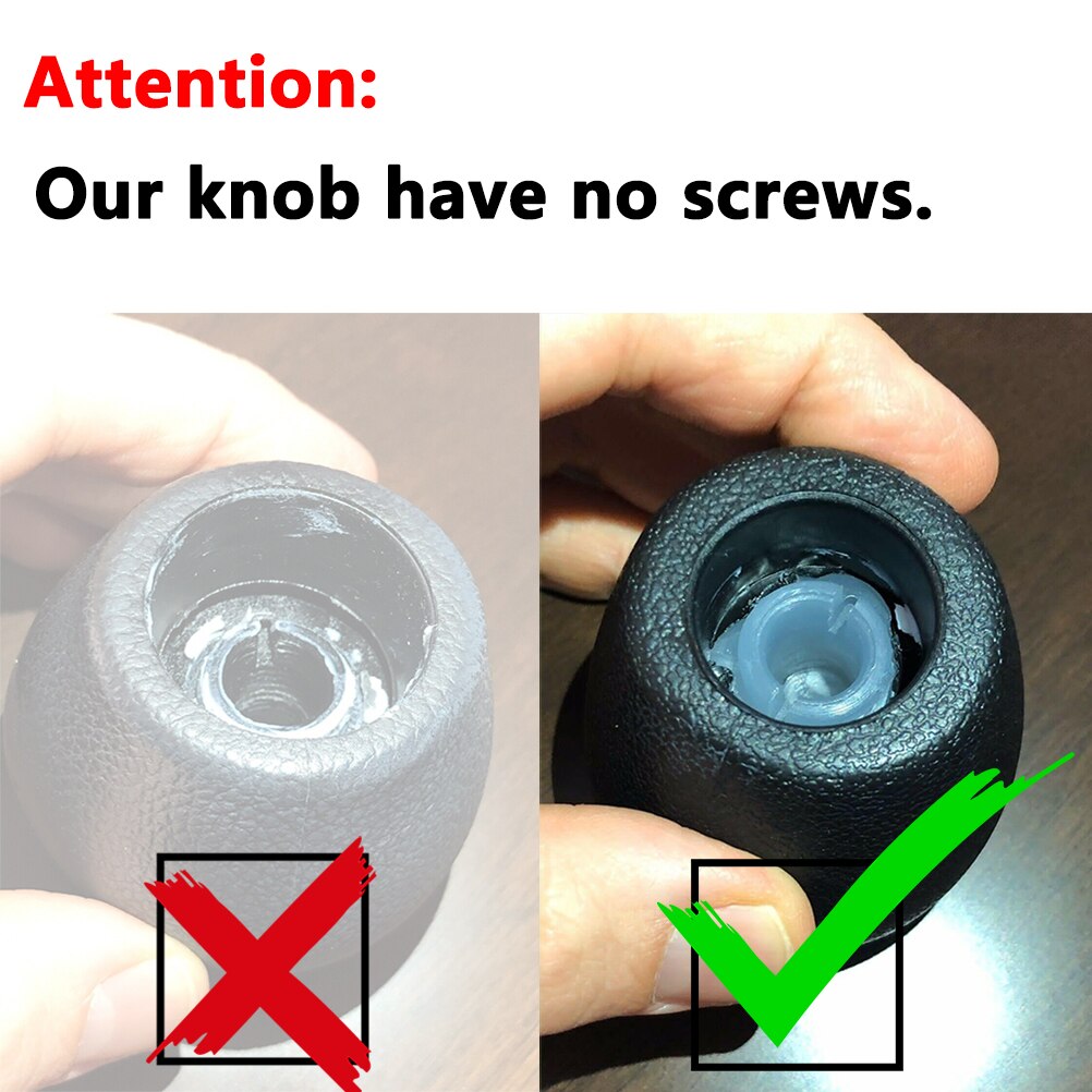 Manual 5/6 Speed For Chevrolet Cruze Gear Shift Knob Head Handball Black