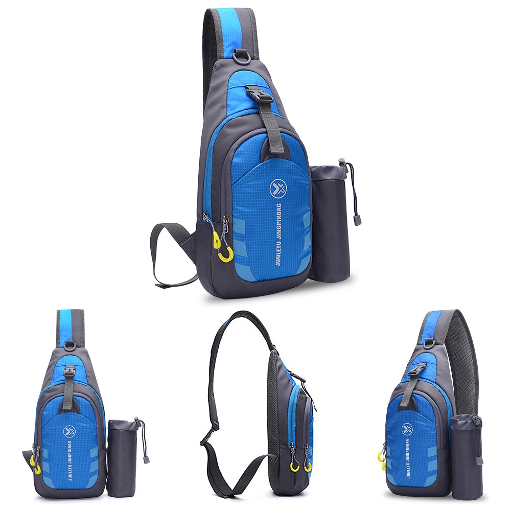 Unisex fitness sporttas outdoor borsttas sling rugzak borst crossbody tas schoudertas reis sporttassen voor vrouwen sling bag