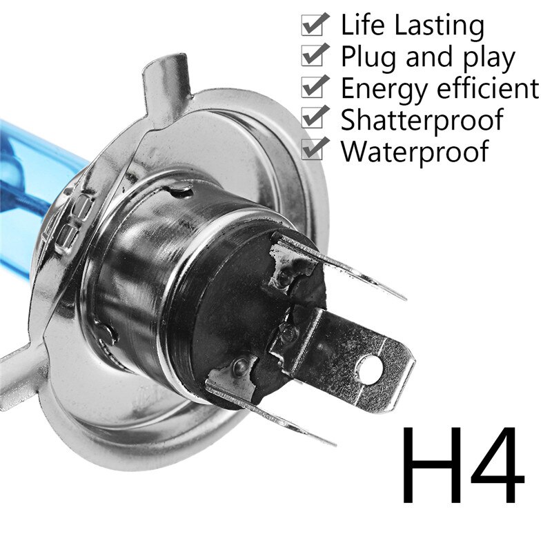 2 stuks  h1 h4 h11 h7 100w koplamp mistlamp autolamp xenon witte auto mistlamp universeel