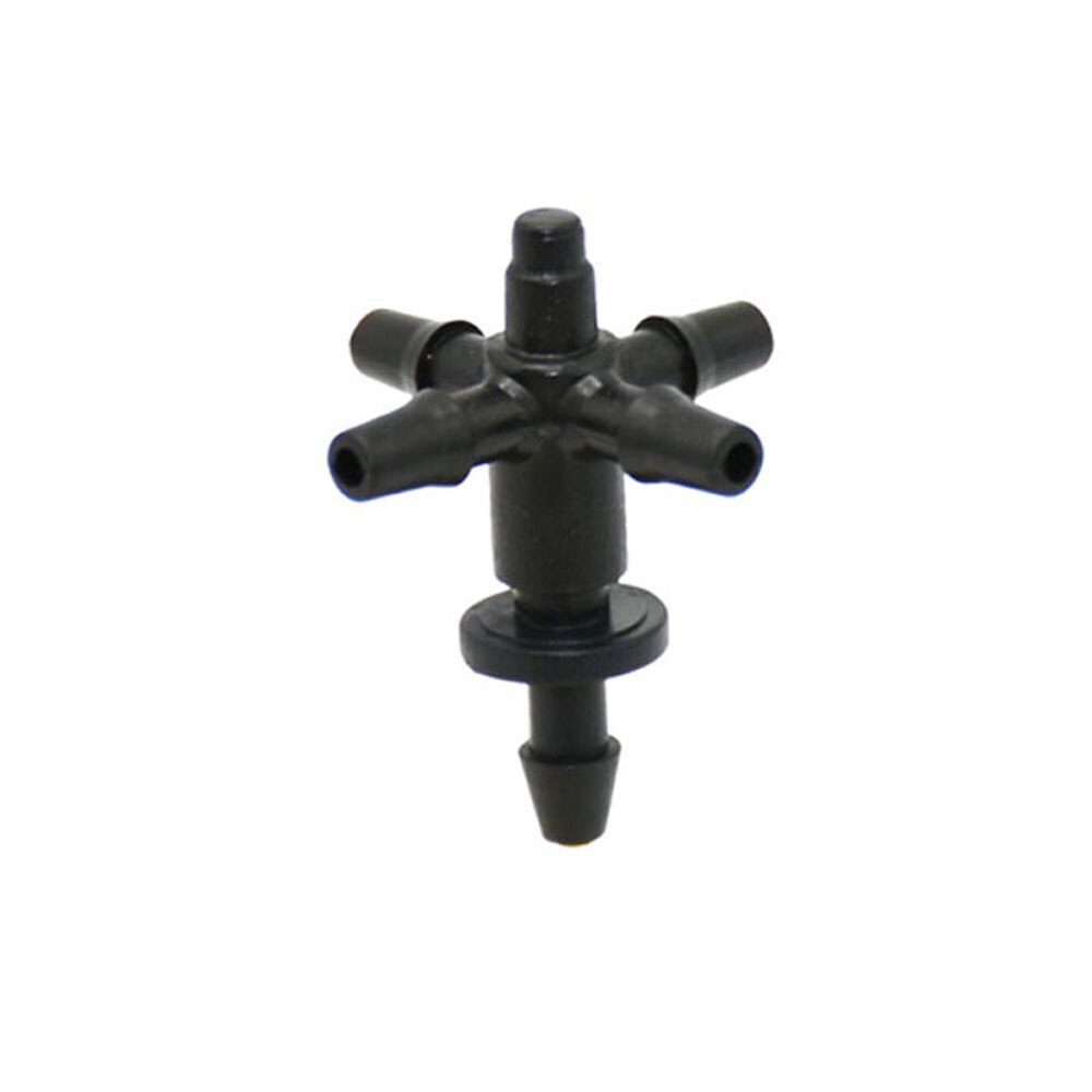 20set Arrow Dropper Connectors 2/4-Way 1/8&quot; Hose Water Splitter For Pressure Compensating Dripper Greenhouse Irrigation System: Blue