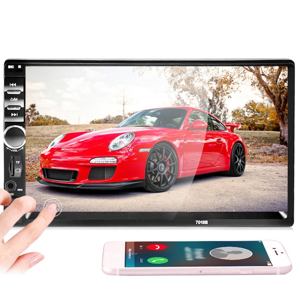 7018B Universal FM Player Stereo Radio Car 7 Inch HD MP5 Touch Screen + Free Rear Camera Car Stereo Video MP5 Player