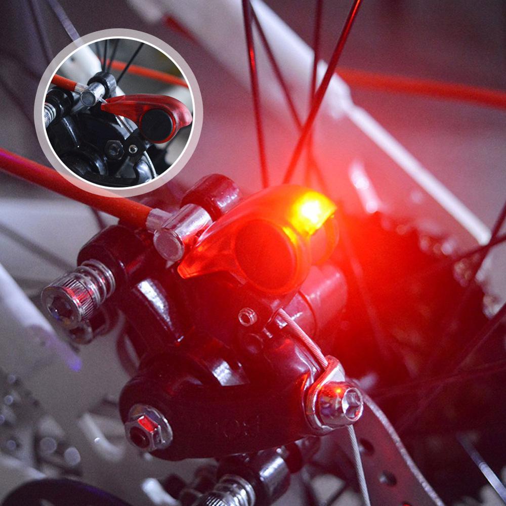 Fiets Remlicht Veiligheid Racefiets Waarschuwing Led Verlichting Vouwen Mtb Fietsen Geschikt Automatische Controle