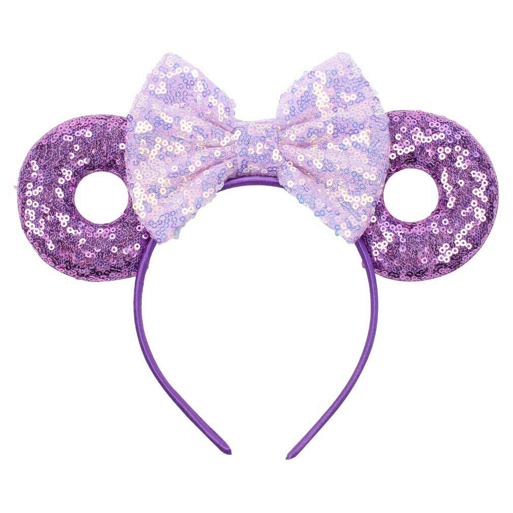 Meisje Kid Haar Hoepel Band Donut Muis Oren Boog Knoop Party Accessoires Hoofdband: 11