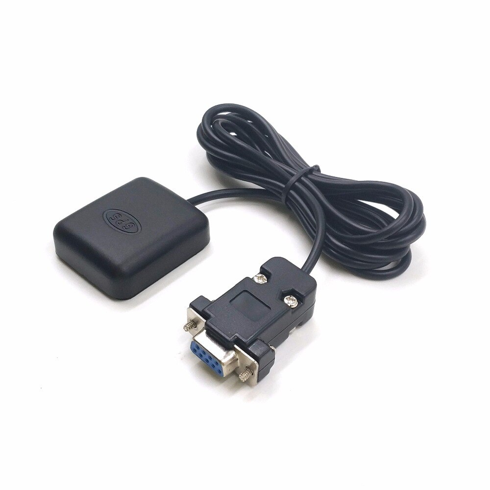 5.0V RS-232 DB9 female connector RS232 GPS receiver,9600bps,NMEA-0183 protocol,4M FLASH,with GPS module and antenna,BS-72D