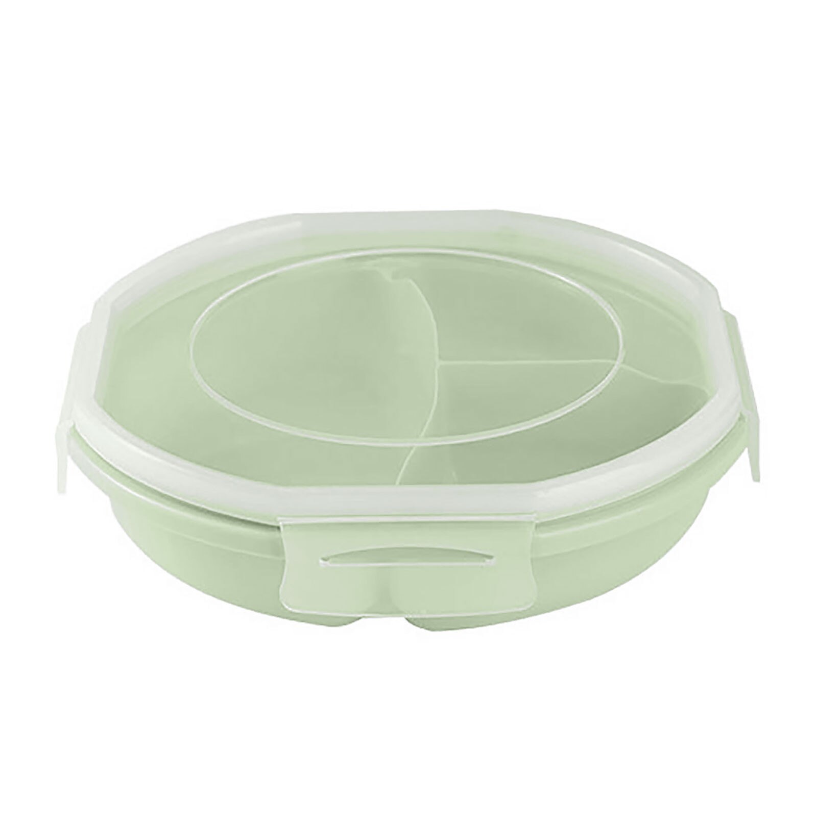 25 # Kinderen Volwassen Bento Box Lekvrije 3 Compartiment Lunchbox Herbruikbare Lunch Box Servies Voedsel Opslag container Lunchbox