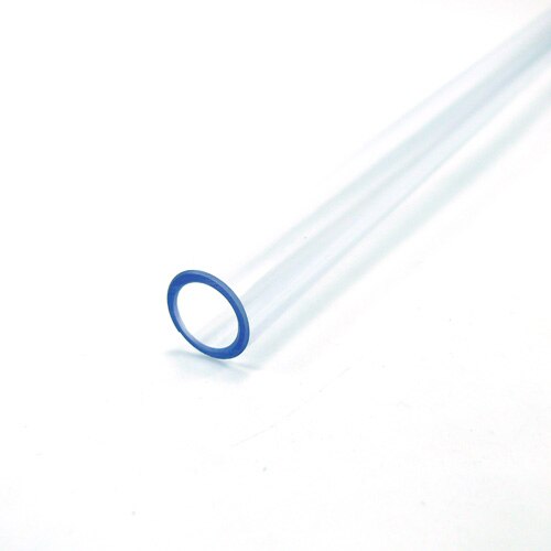 sourcing map Rigid Round Transparent Tube 12mm (15/32) ID x 13mm (1/2