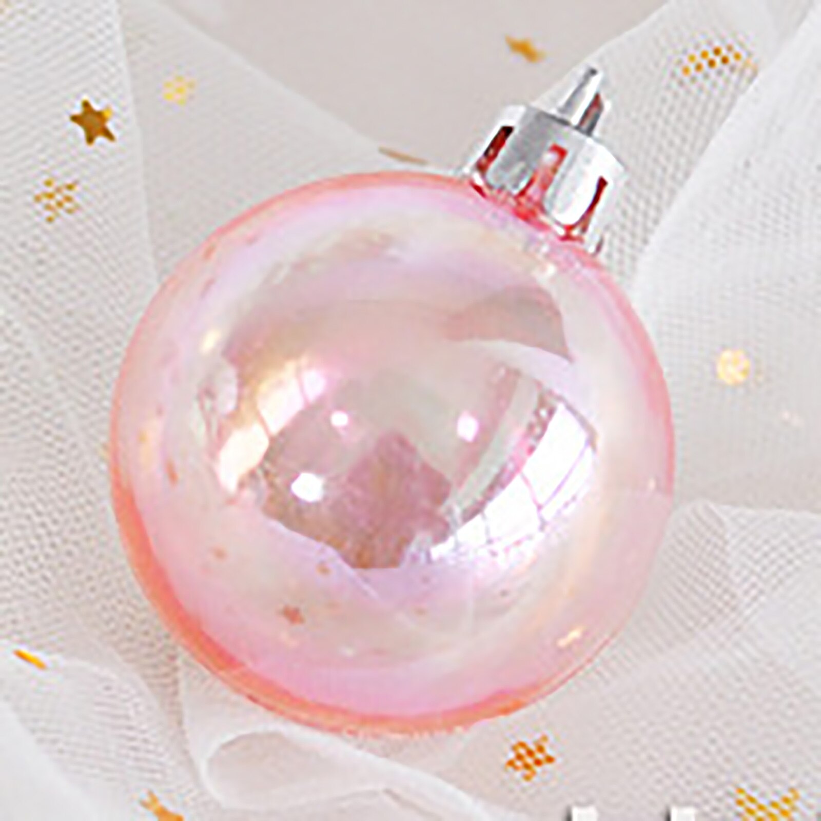 Christmas Balls Ornament Pendant Clear Fillable Plastic Ball Wedding Party Garden DIY Christmas Tree Hanging Ornament