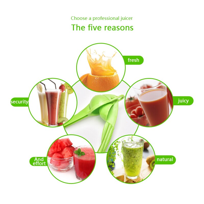 Manual lemon fruit juicer machine orange squeezer kitchen tools hand squeezer vitamer blender portable mini juice maker machine