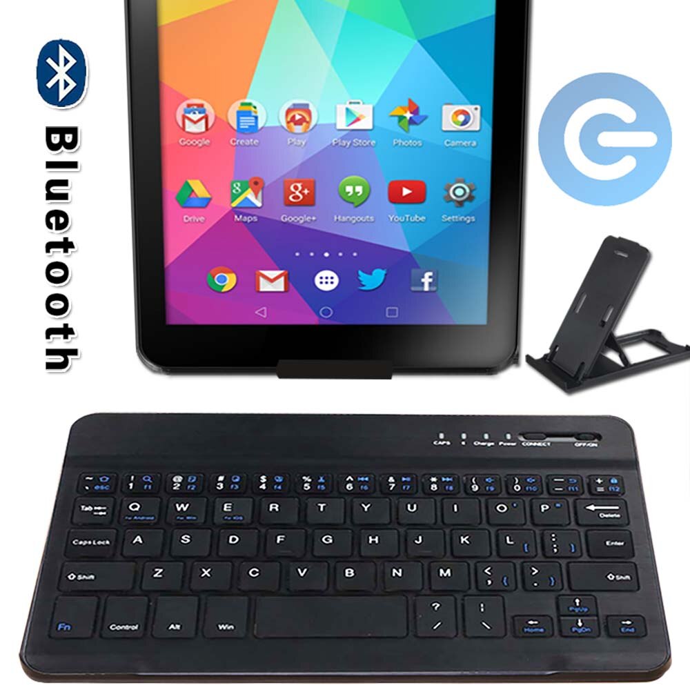 Wireless Bluetooth Keyboard Ultra Slim Wireless Keyboard for GoTab GW7 7&quot; / GoTab X GT7X 7&quot; / GoTab X GT785X 7.85&quot; Tablet Laptop