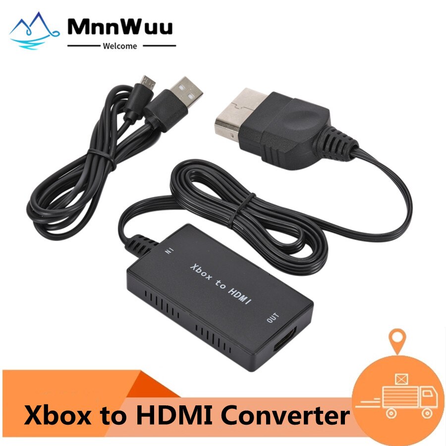 Full Hd 1080P Xbox Naar Hdmi-Compatibel Adapter Met Kabel Geschikt Voor Xbox Xbox Naar Hdmi Ondersteuning 1080P/720P