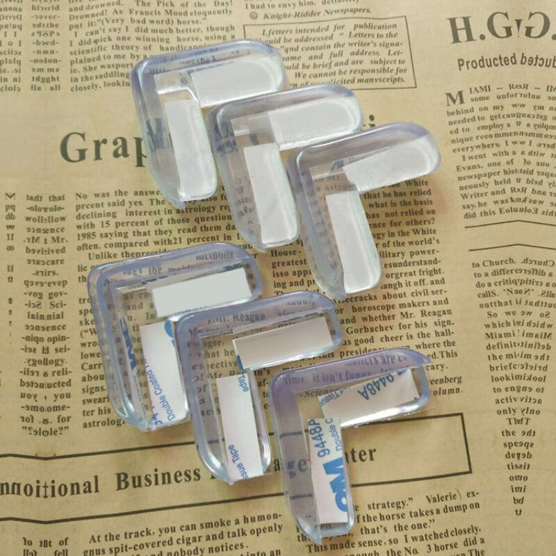 1/4pcs Anti-collision Angle Baby Silicone Safety Protector Table Corner Anti Collision Edge Guards Cover Edge & Corner Guards