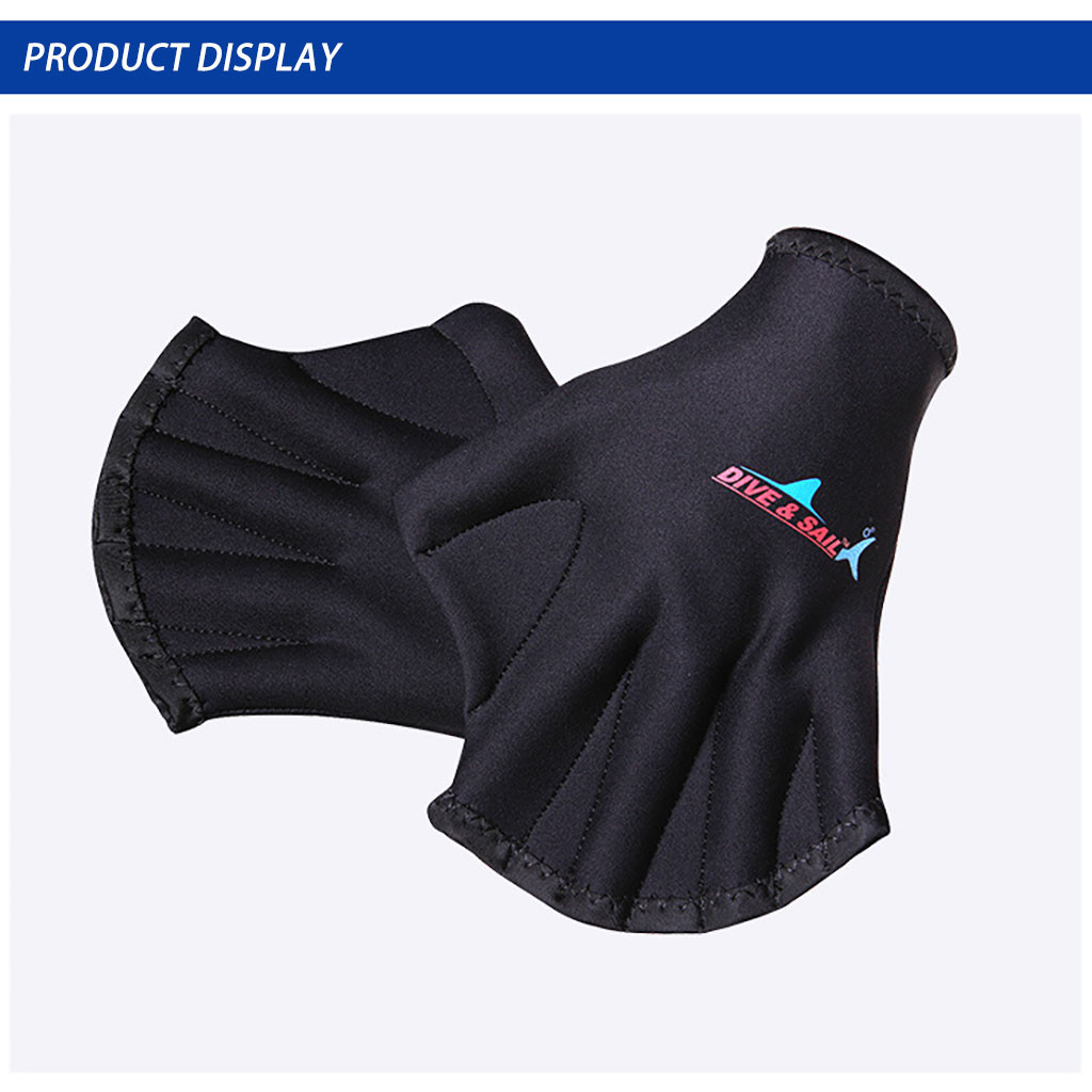 Swimming bed Gloves Adult Swimming Finger Fin H... Grandado