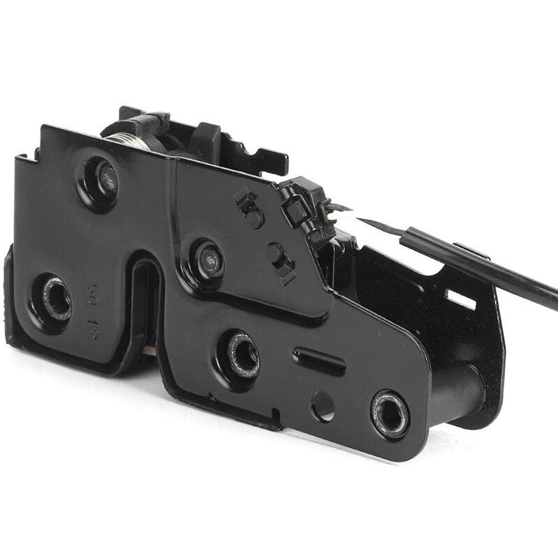 Black Aluminum Car Engine Cover Lock Engine Lock Cover for A4 / B8 / A5 8K0823509F