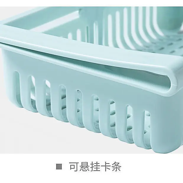 Koelkast Rresh Pull-Out Organizer Intrekbare Keuken Organiseren Opbergdoos Groente En Ei Opslagmand