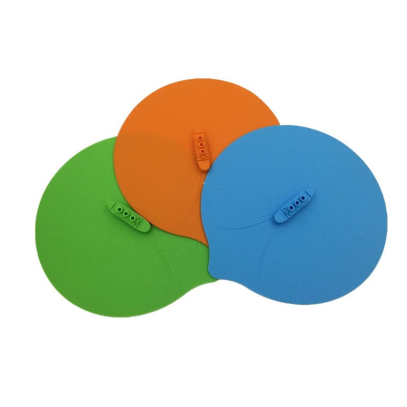1pc ånga ångande lock silikon lock grytan lock matlagning verktyg koka över spill propp lock kök silikon kök: Orange