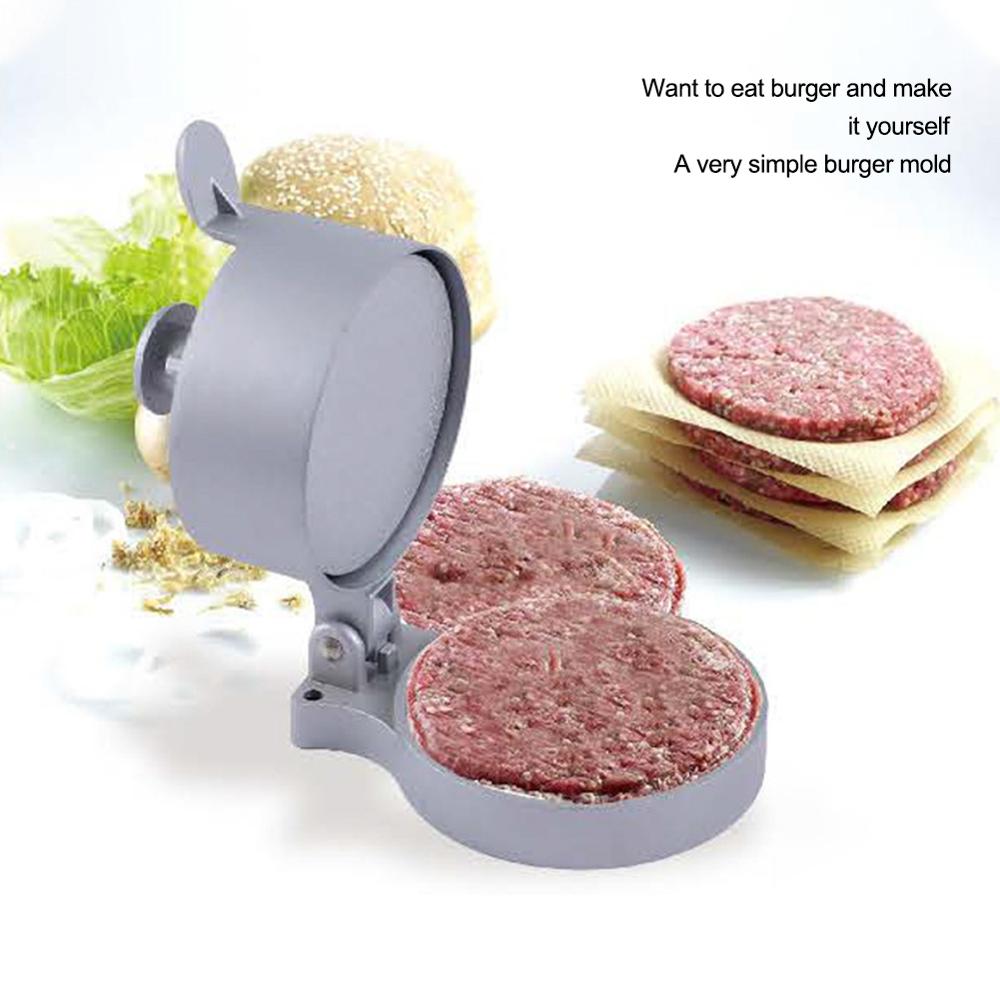 Burger Pressed Meat Filling Maker Pressed Meat Press Big Burger Press Kitchen Tool DIY Manual Gadget Kitchen Tool
