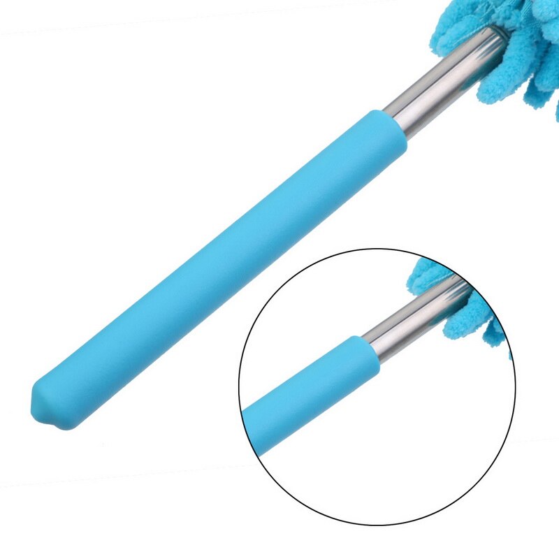 Telescopic Microfibre Duster Extendable Dust Remover Cleanning Brush For Air-conditioner Furniture Shutter Home Car Cleaner Tool