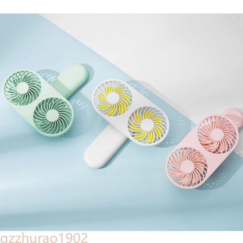 97qb Fan Portable Fan USB Fan Mini Mini Fan Table Pequena Fã Portátil Small, mas Mighty Quiet