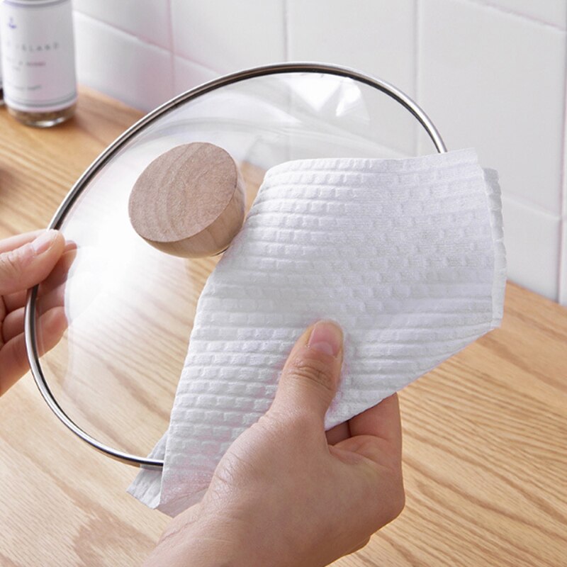 Nicht-gewebte tuch lappen faul lappen nassen und trockenen Dual-benutzen-küche papier handtuch rolle papier öl Absorption wasser Absorption