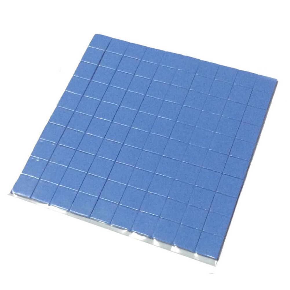 Thermal Pad GPU CPU Heatsink Cooling Conductive Silicone Pad 10mm*10mm*1mm Size for Laptop