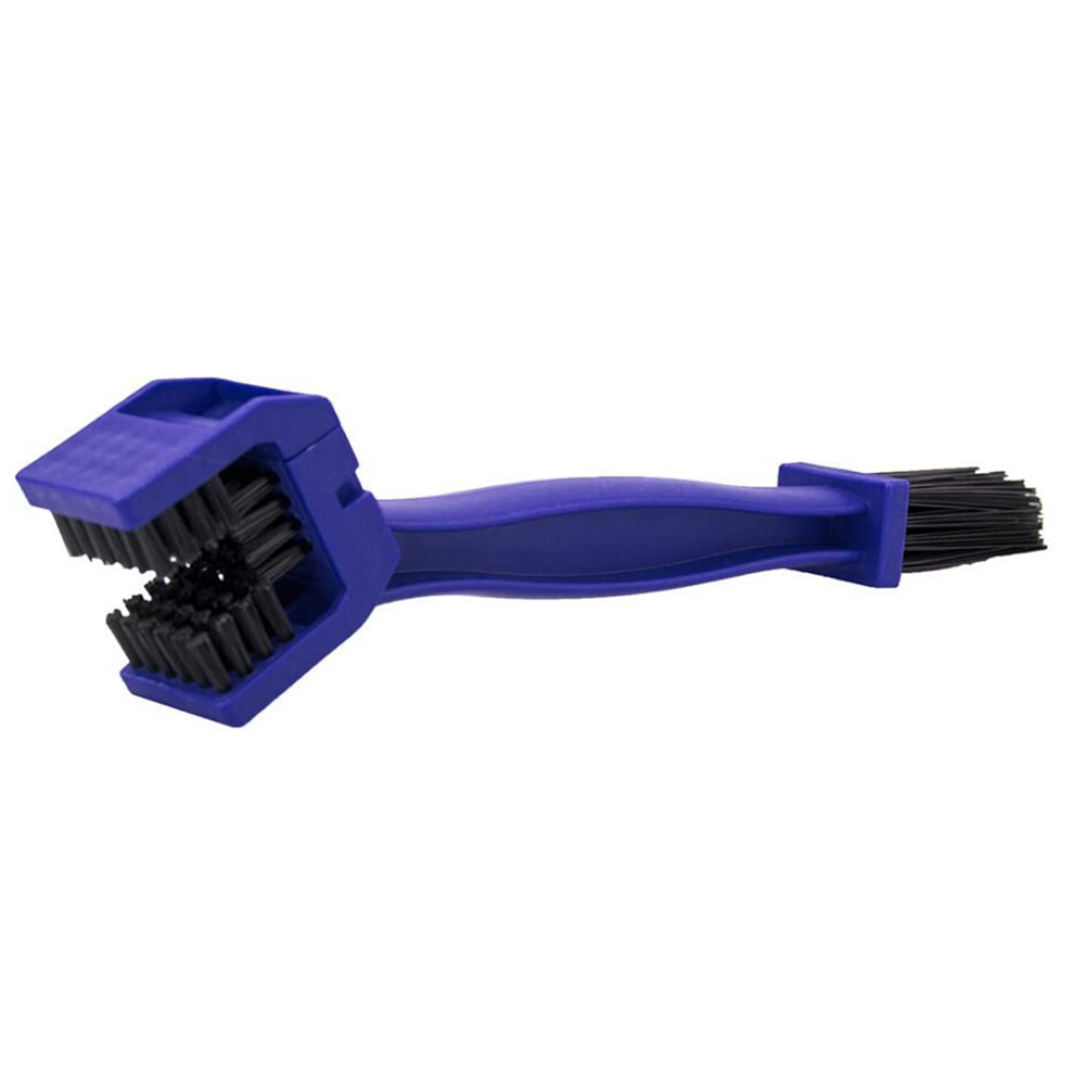 4pcs/Set Plastic Motorcycle Bicycle Chain Clean Brush Gear Grunge Brush MTB Bike Machine Washer Brush Scrubber Cycling Clean Kit: 1pc Blue Brush