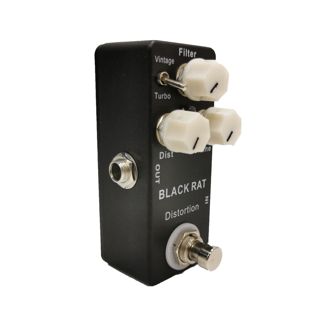 MOSKY Black RAT Distortion Mini Guitar Effect Pedal True Bypass Guitar Parts & Accessories