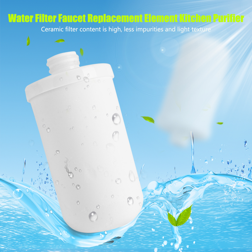 1 Pcs Reusable Faucet Mount Filter Cartridge Washable Tap Water Purifier Cartridge Water Filter Cartridges