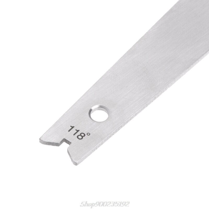 Bit Pattern Drill Template Gauge Welding Inspect Tool Weld Drill Bit Measurement