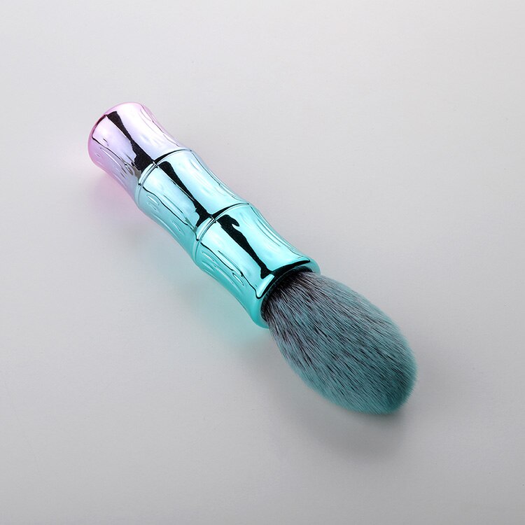 Fld 1 stuks make-up blush kwast poeder sculpting gezichtskwast cosmetische tools kit make-up kwast: Paarsblauw