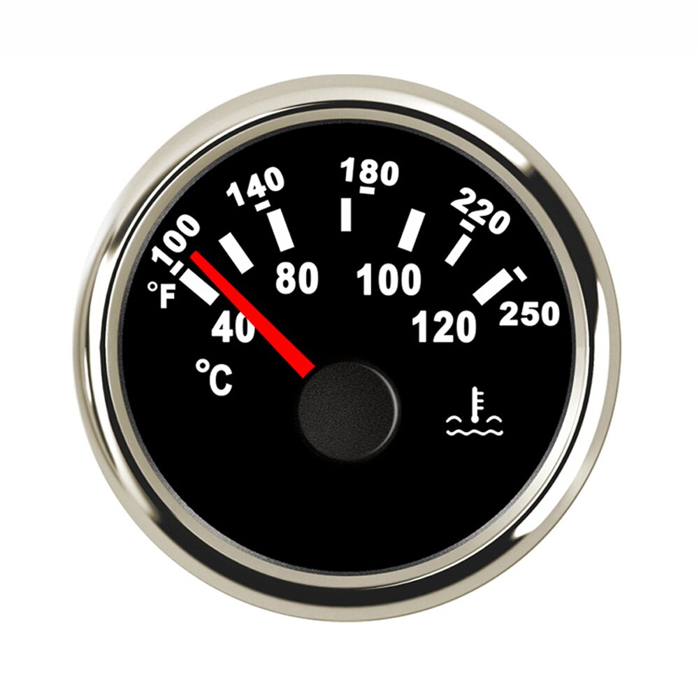 Digital Temperature Gauge Car Thermometer 52mm Mini Water Temp Meter Indicator Car Boat With Back light 40~120 Celsius