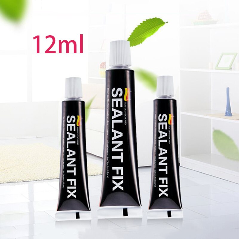 2Pcs Waterproof Glass Glue Metal Polymer Adhesive Sealant Fix Quick Repair 18g H: 12g