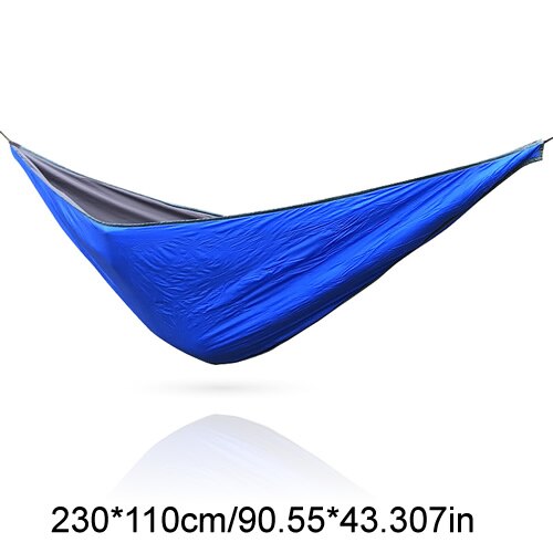 Best Selling Camping Dubbele Draagbare La Siësta Hangmat Underquilt Underblanket Nylon Hangmat Slaapzak: Blue underquilt
