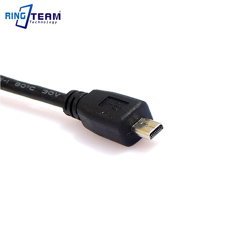 Cable de datos USB dedicado para cámara Sony DSLR A100, A200, A300, A350, A700, A900, DSC H90, S650, S700, S730, S750, S780, S800, W180, W190, W310
