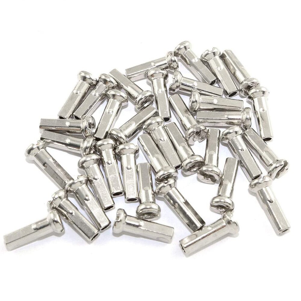 Tornillos para niples de radios de bicicleta, Tuercas para ciclismo de montaña, accesorios para piezas de bicicleta, 10x14G/2MM
