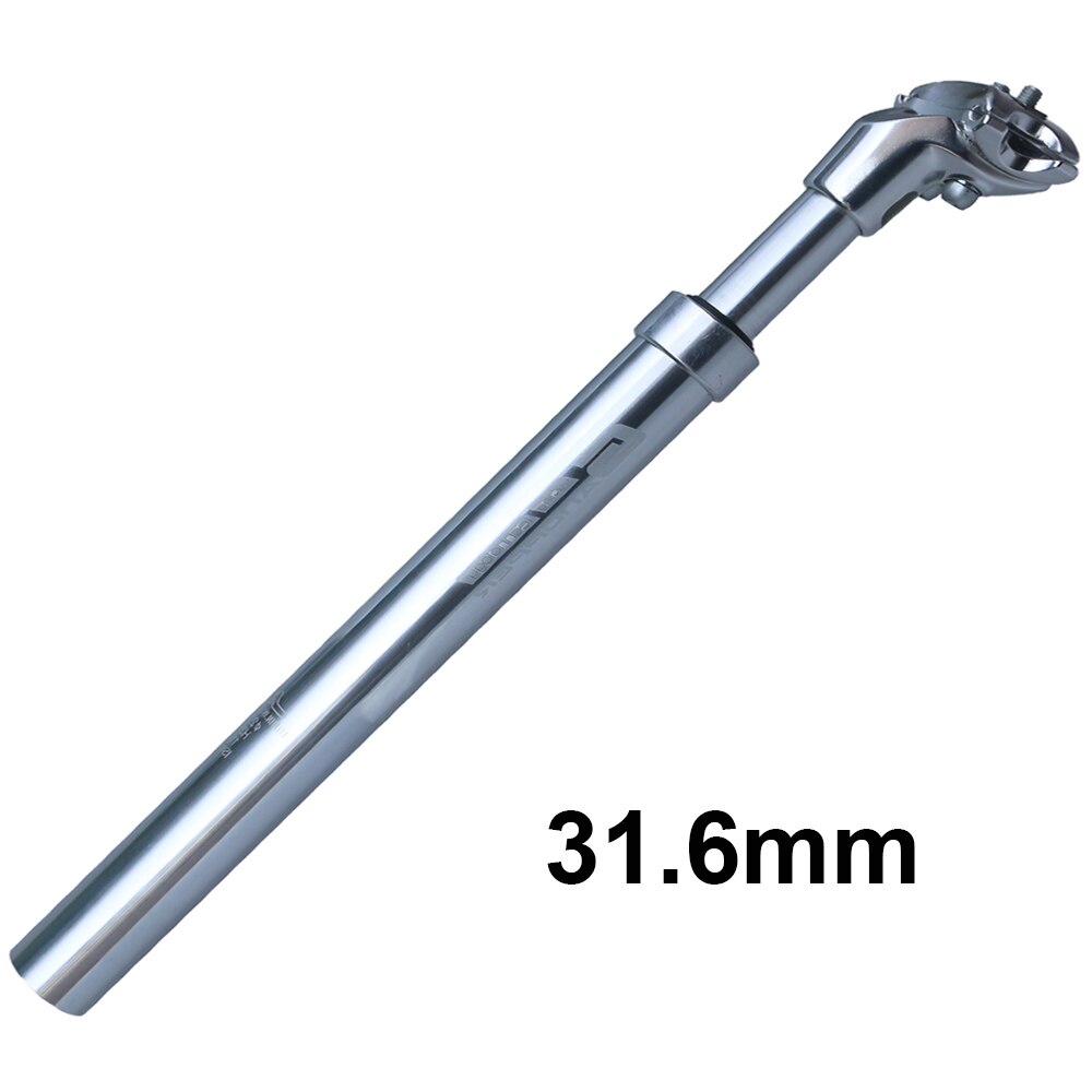 27,2 30,9 31,6 33,9 Rennrad Suspension Dämpfung Sattelstütze MTB stoßdämpfer Fahrrad Sattelstütze Shockstop Rohr mit Adapter Shim: Silver 31.6