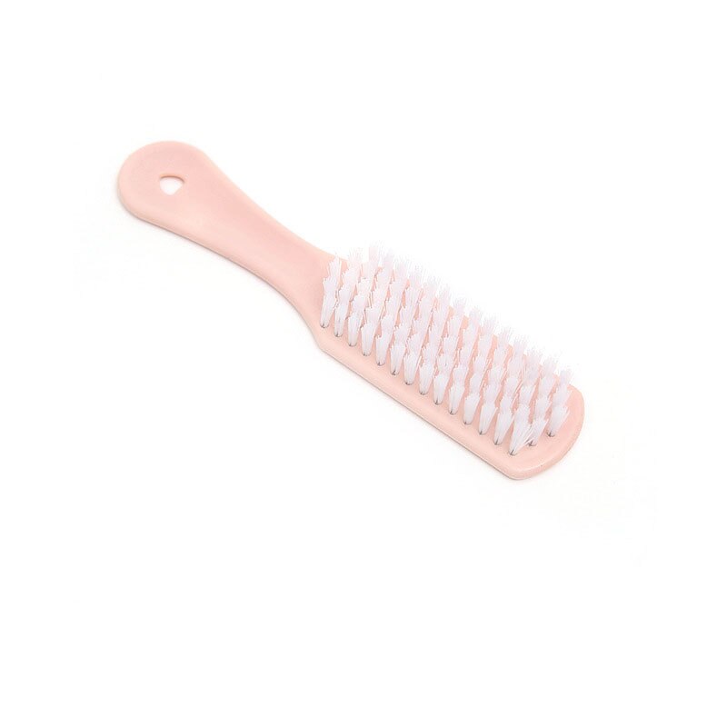 1PC Plastic Washing Brush Products Household Tools Multipurpose Shoe Brush Household Cleaning Accessories shoes shine kit: pink