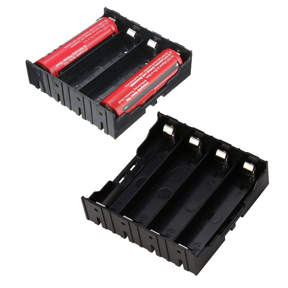 4*18650 Batterij Case Houder Hard Pin Batterijen Case Opbergdoos Diy 4 Slot 4*18650 Oplaadbare Batterij opslag Gevallen