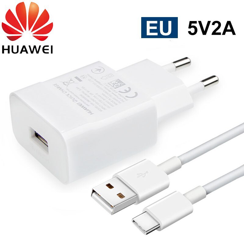 Szybka ładowarka Huawei oryginalna ładowarka 5v/2a i kabel USB mikro / typ c robić honoru p8 p9 p20 lite y6 y7 p sprytny z 2019