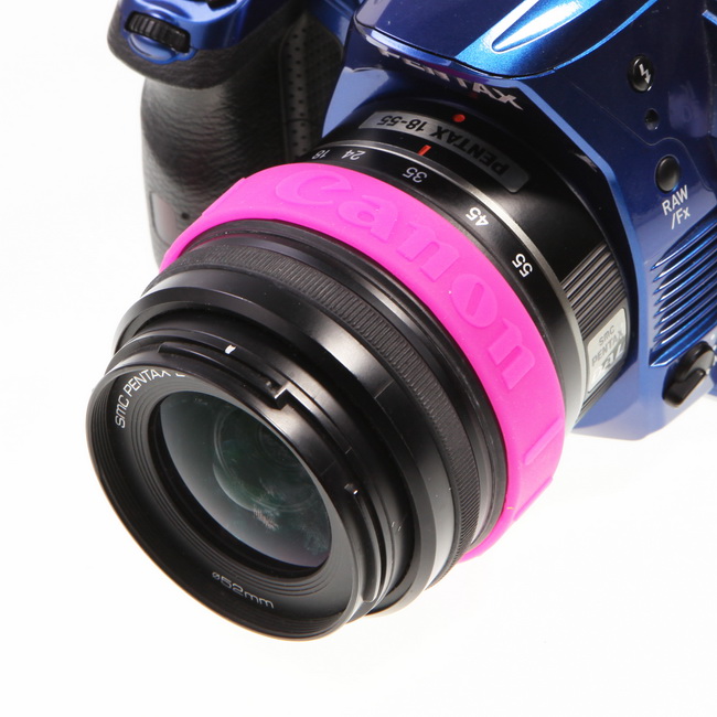 Meking Kleurrijke Silicone Follow Focus Ring voor Canon DSLR Lens Filter Anti-slip Zoomen Controle Rubber Band