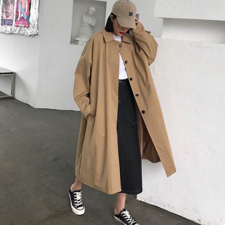 Retro Loose Long Coat VCY0005