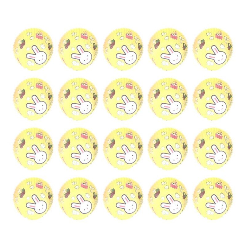 100Stck Regenbogen Cupcake Papier Liner Muffin Fällen Tasse Kuchen Deckel Backblech Küche Zubehör Gebäck Dekoration Werkzeuge: Stil2