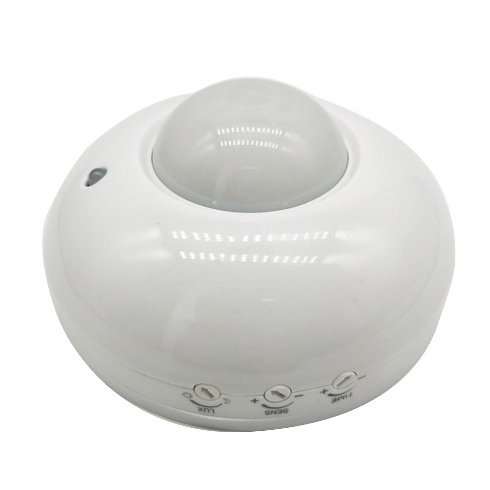LED Indicator Surface Mount Adjustable High Sensitivity Ceiling PIR Motion Sensor Home Light Switch 360 Degree Practical