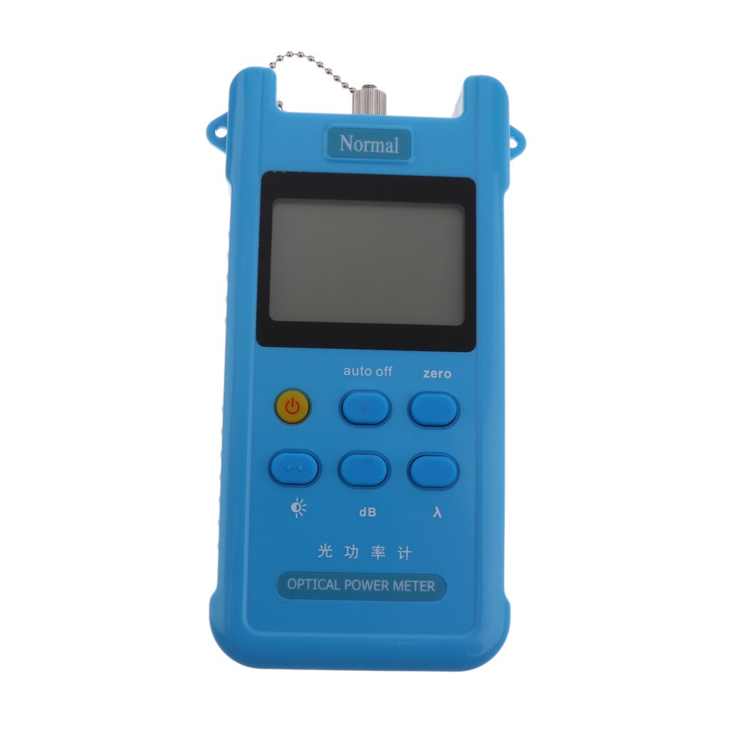1Pcs Optische Power Meter Tool Optic Fiber Test Ondersteunt 7 Test Golflengten