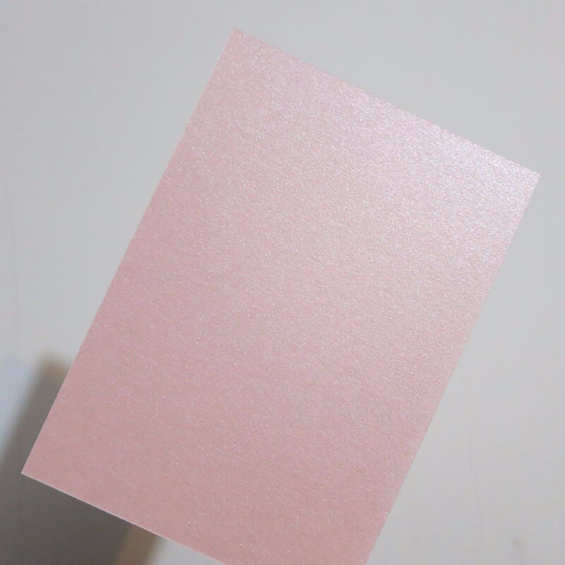 A5 Pearl Color Card Paper 250g Cardstock 20 colors optional: A5 Light pink