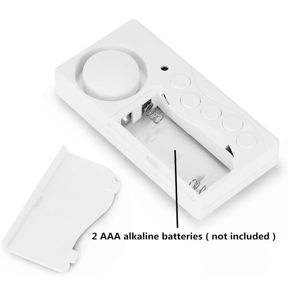 Onvian czujnik otwarcia drzwi bezprzewodowy z opóźnieniem czasowym dzwonek robić drzwi czujnik drzwi drzwi i zabezpieczenie okna alarm bezpieczeństwo w domu