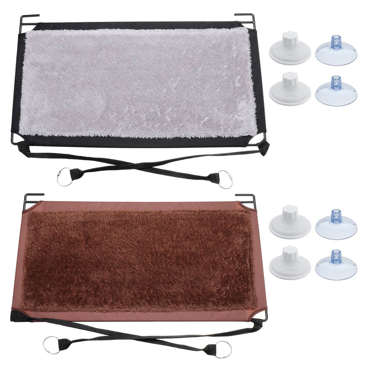 Leuke hangende kattenbedden voor huisdieren, zonnige vensterbank, hangmat voor huisdieren, comfortabele kattenmand, plank voor huisdieren, bedden