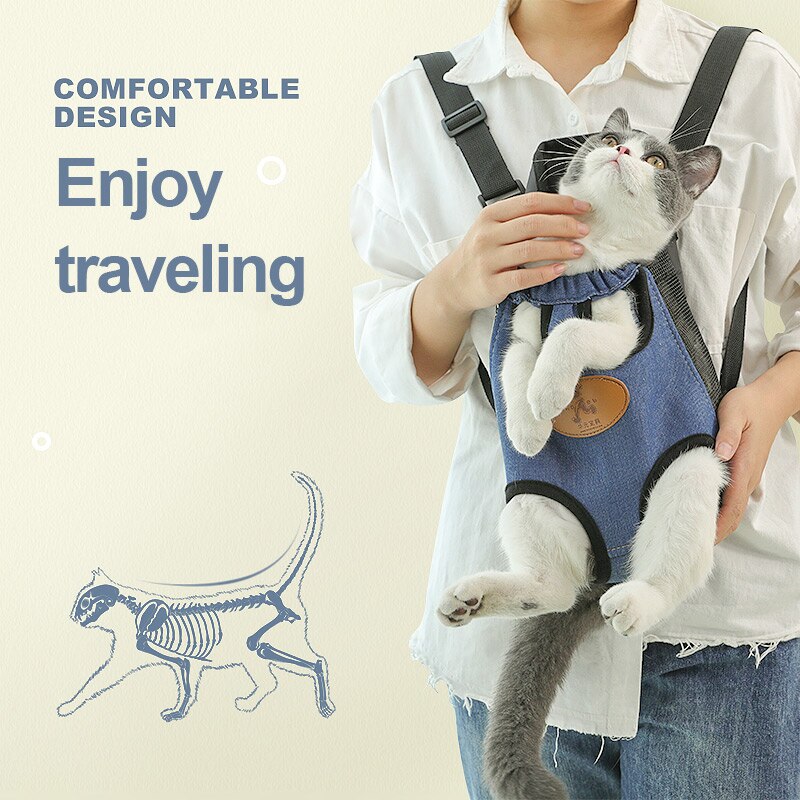 Hoopet Pet Cat Carrier Travel Bag Dog Backpack Breathable Pet Bags Shoulder Puppy Carrier Cat Backpack