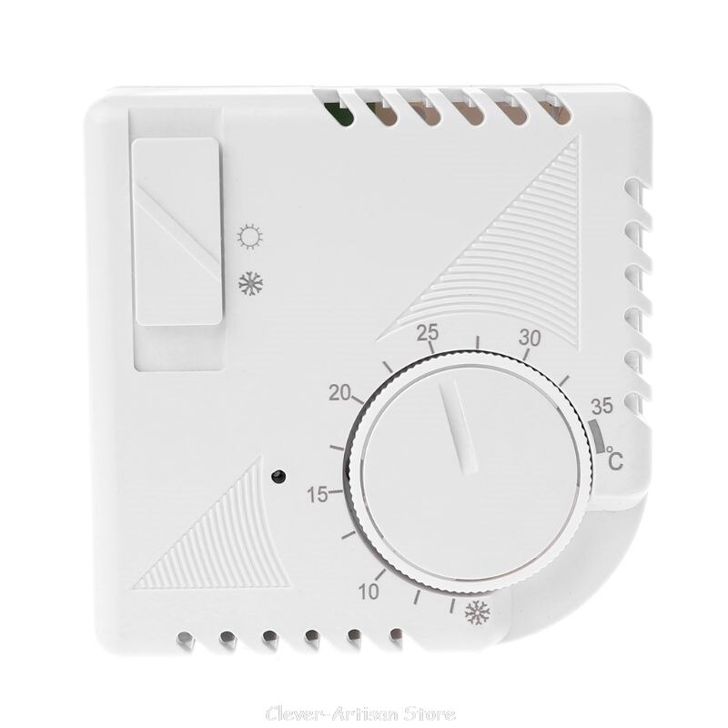 Universal Room Thermostat Energy Save Mechanical Temperature Controller w Switch Au 21 20