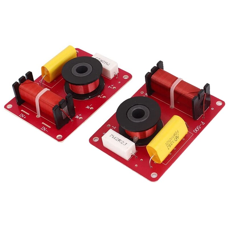 2 Pcs Crossover 130W One High And One Low Crossover Car Audio Two Crossover DIY Audio Accessories