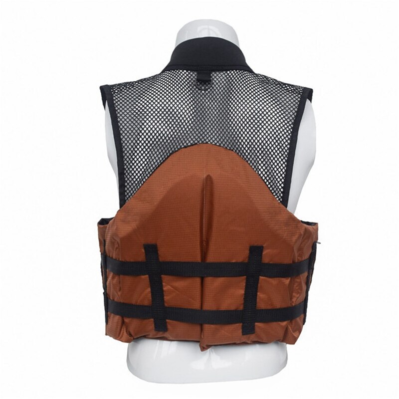 Suitable Fly Fishing Vest Outdoor Trout Packs Mesh Fishing Vest Tackle Bag Jacket Clothes Survive Floatable Vest